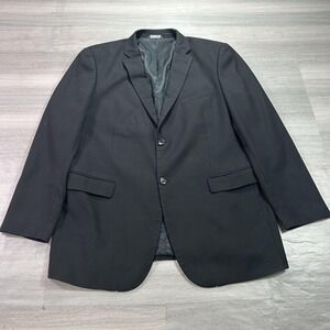 Caravelli Tuxedo‎ Jacket Mens 42 Long Black Slim Fit Tailcoat 2 Button Formal